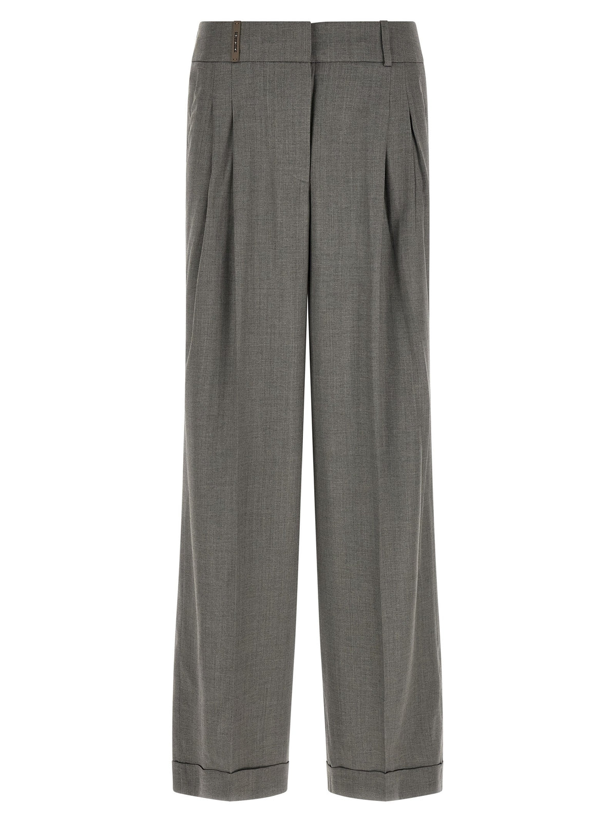 Peserico Palazzo Pants Grey