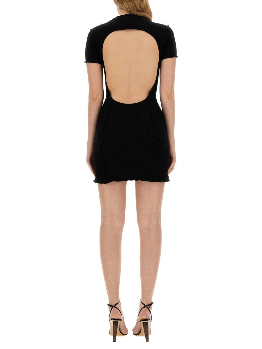 Palm Angels - Palm Angels Dress With Logo - Woman-&gt;Clothing-&gt;Dresses