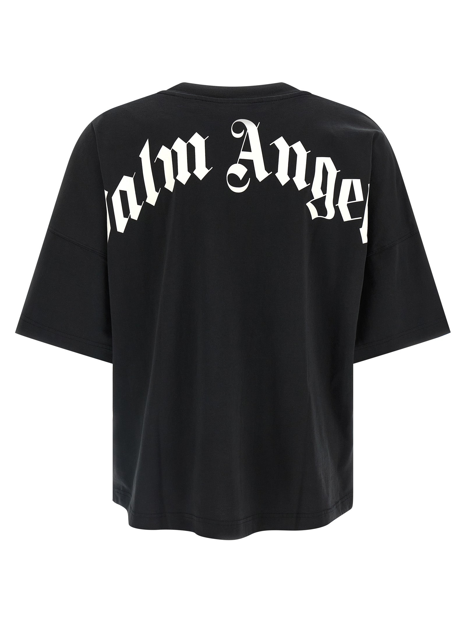 PALM ANGELS - PALM ANGELS - ’Back Curved Logo’ T-shirt - Men’s Tops
