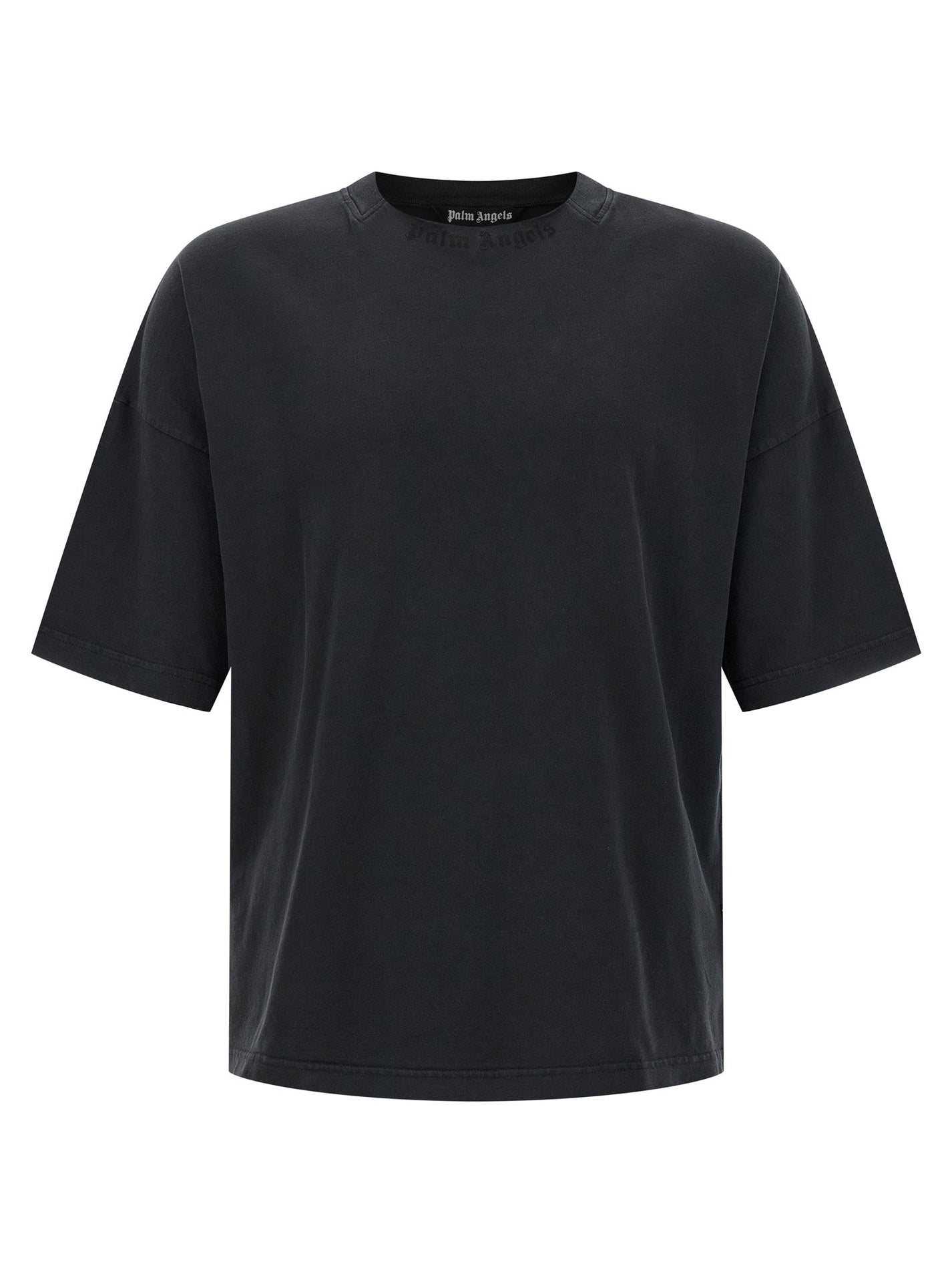 PALM ANGELS - PALM ANGELS - ’Curved Logo’ T-shirt - Men’s Tops