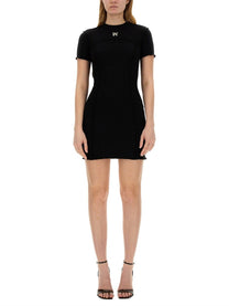 Palm Angels - Palm Angels Dress With Logo - Woman-&gt;Clothing-&gt;Dresses