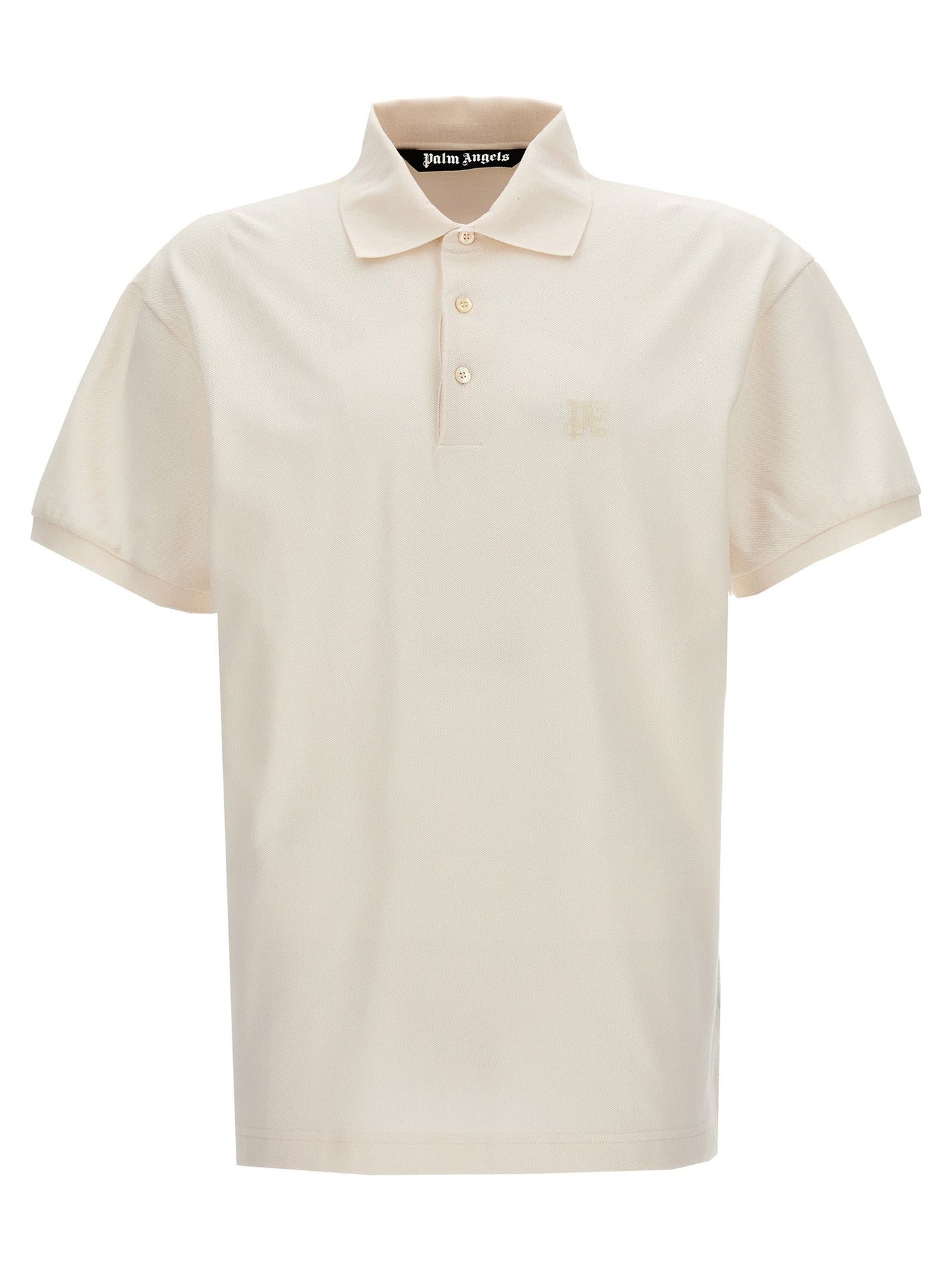 PALM ANGELS - PALM ANGELS - ’Monogram’ polo shirt - Men’s Tops