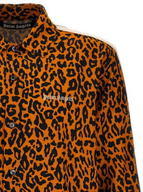 PALM ANGELS - PALM ANGELS - ’Cheetah Track’ shirt - Men’s Tops