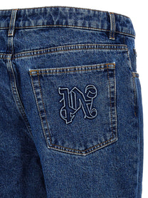 PALM ANGELS - PALM ANGELS - ’LW Monogram’ jeans - Men’s Clothing
