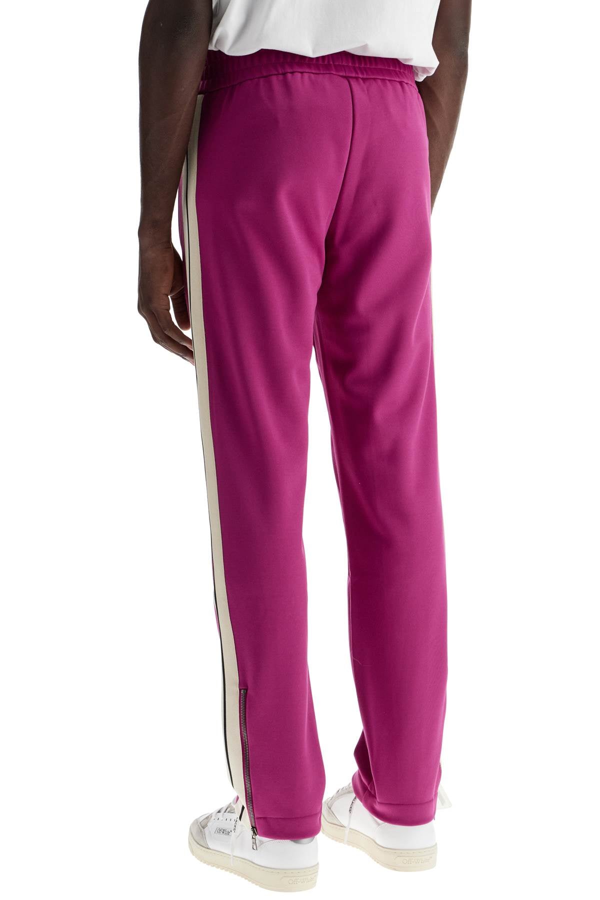 Palm Angels - Palm Angels contrast band joggers with track in - Trousers
