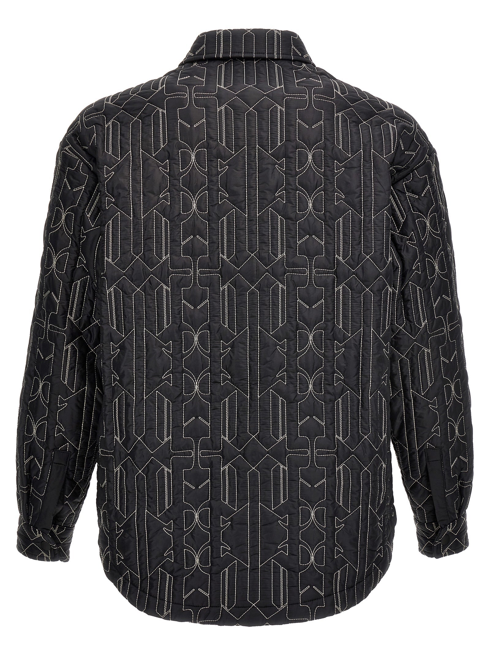 PALM ANGELS - PALM ANGELS - All Monogram Quilted Dover jacket - Men’s Outerwear