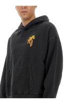 Palm Angels Men's Hoodie Black, view 4