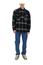Palm Angels Men's Monogram Shirt Grey, view 2