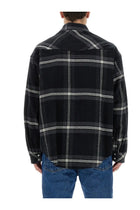 Palm Angels Men's Monogram Shirt Grey, view 3