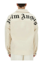 Palm Angels Men's Overshirt Check White, view 3