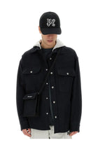Palm Angels Men's Shirt Jacket Black, view 4