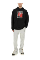 Palm Angels Men's Palm Ski Club Print Sweatshirt Black, view 2