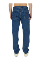 Palm Angels Men's Straight Leg Jeans Blue, view 3