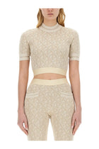 Palm Angels Women's Monogram Jersey White