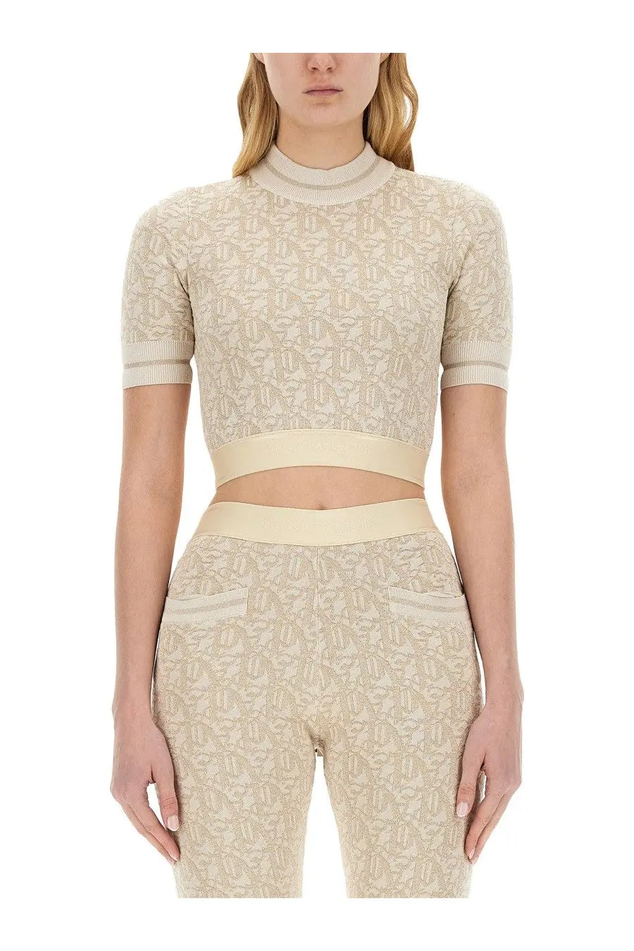 Palm Angels Women's Monogram Jersey White