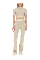 Palm Angels Women's Monogram Jersey White, view 2