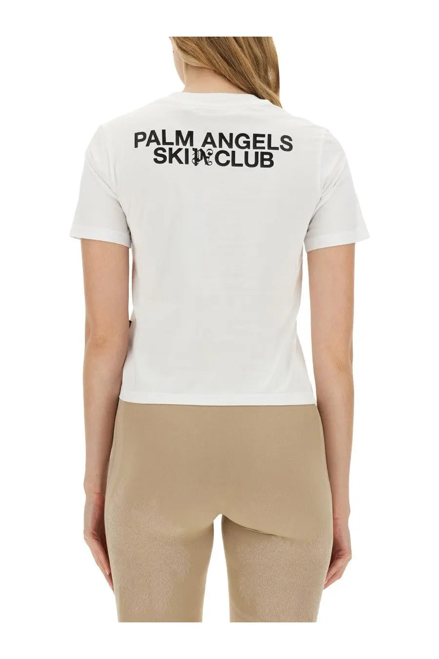 Palm Angels Women's Palm Ski Club Shirt White, view 3