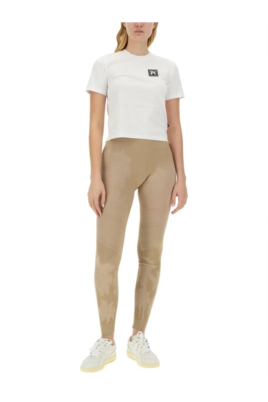 Palm Angels Women's Palm Ski Club Shirt White, view 4