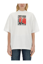 Palm Angels Women's Palm Ski Club Shirt White