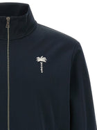 Palm Angels Palm Tree Sweatshirt Blue, view 3