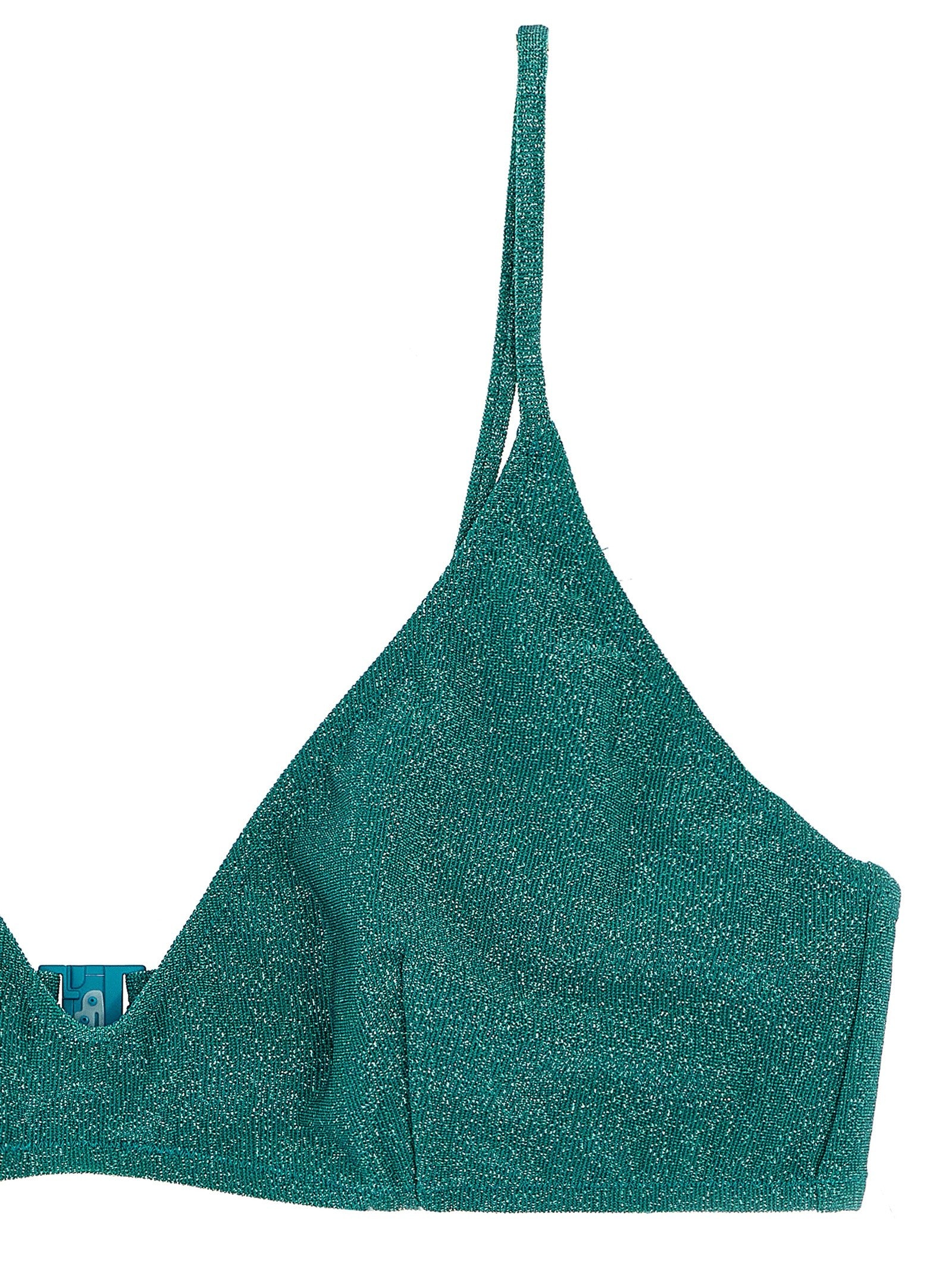 Mc2 Saint Barth Paloma Bikini Top Green