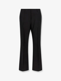 Dries Van Noten Women's Paloma Wool and Silk Trousers Black