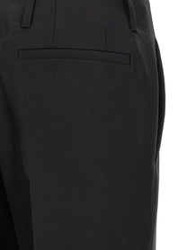 Dries Van Noten Women's Paloma Wool and Silk Trousers Black