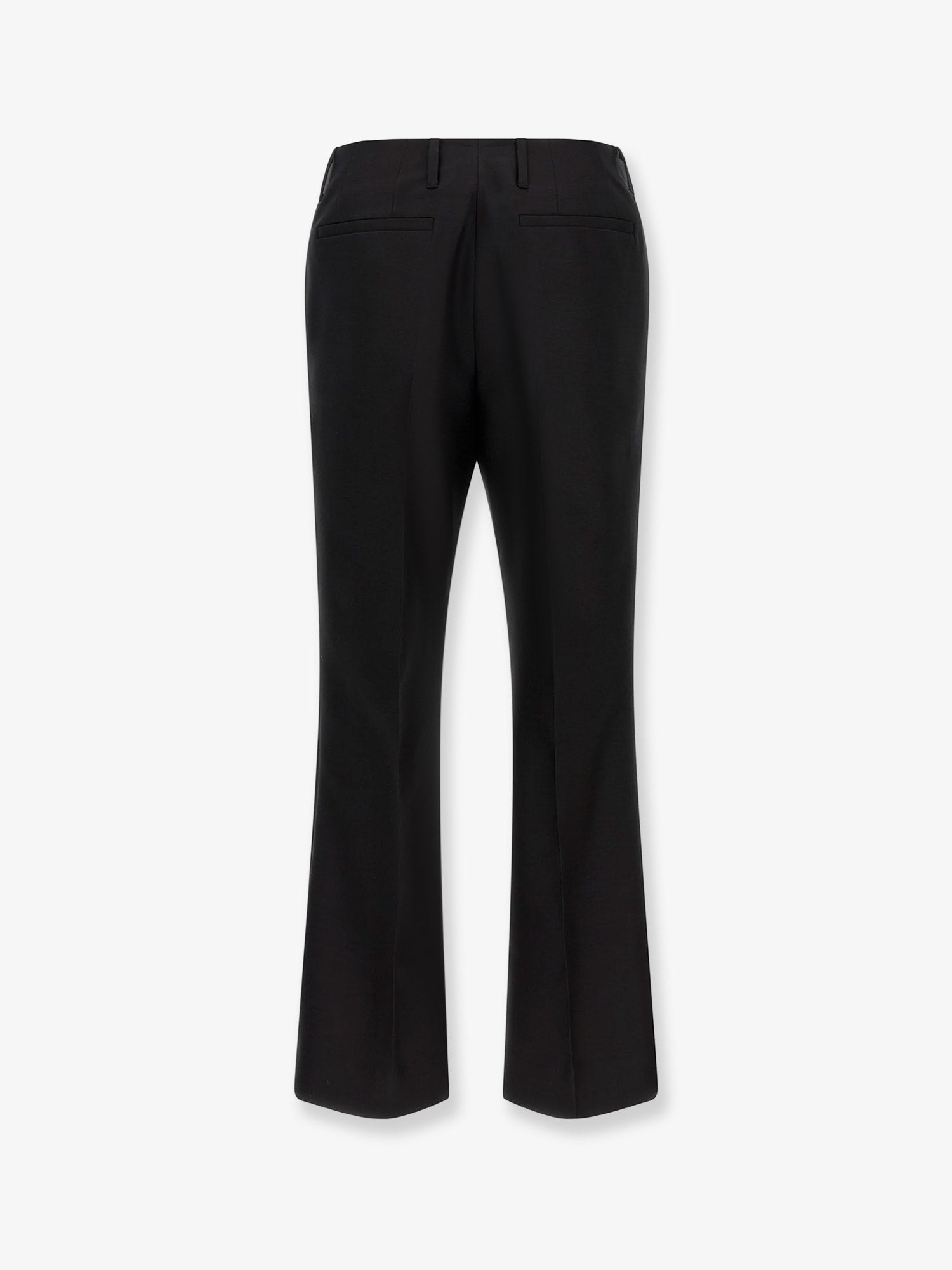 Dries Van Noten Women's Paloma Wool and Silk Trousers Black