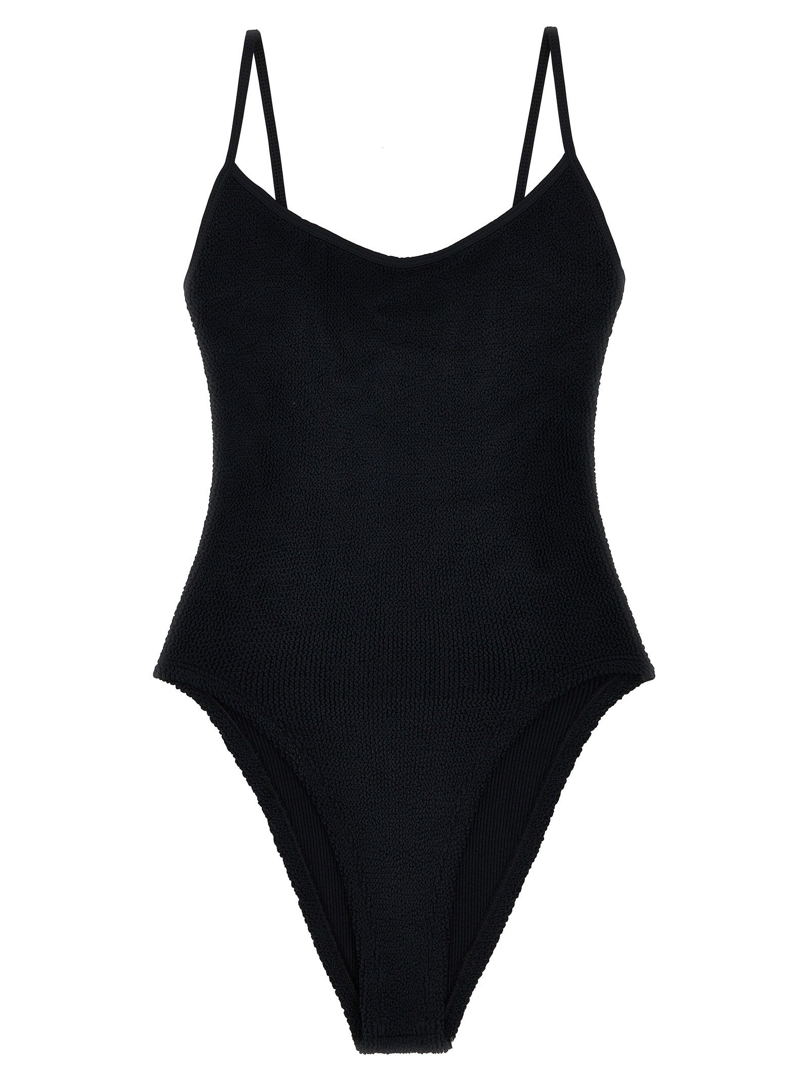 Hunza G Pamela Swim One Piece Swimsuit Black