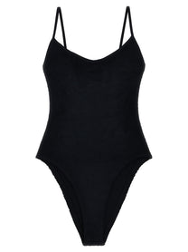 Hunza G Pamela Swim One Piece Swimsuit Black