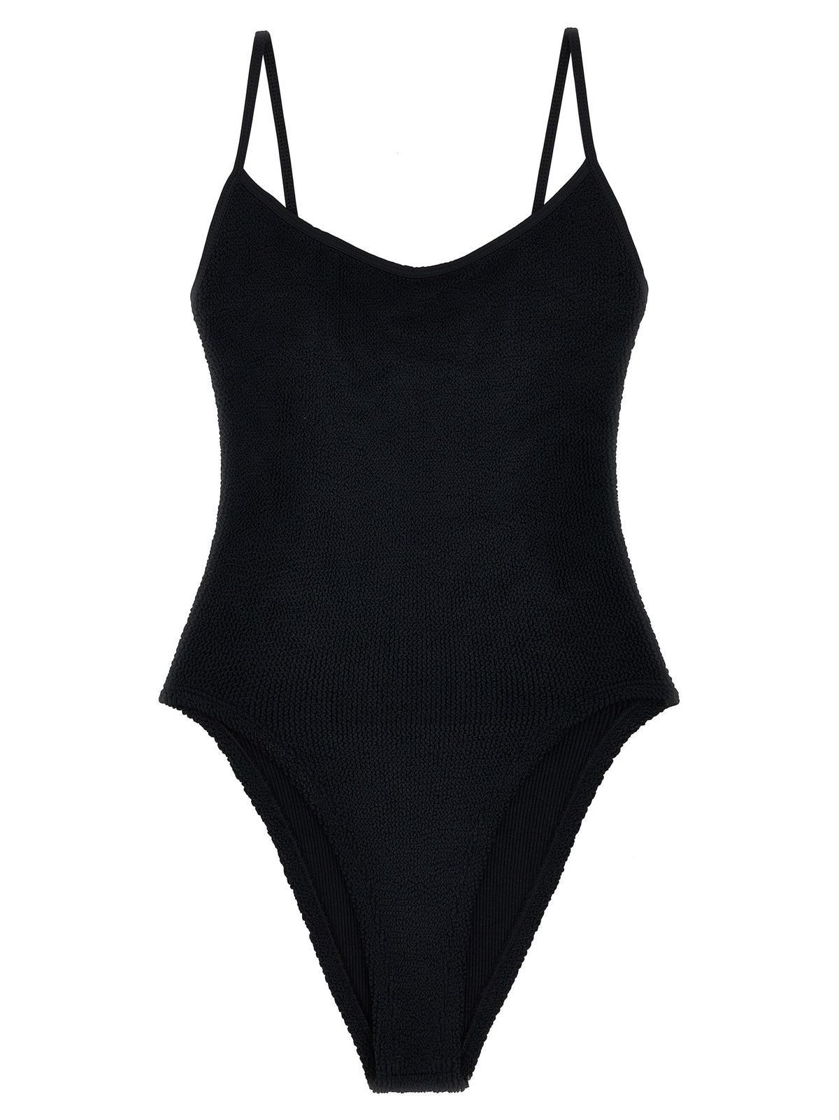 Hunza G Pamela Swim One Piece Swimsuit Black