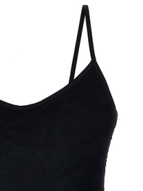 Hunza G Pamela Swim One Piece Swimsuit Black