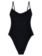 Hunza G Pamela Swim One Piece Swimsuit Black, view 2