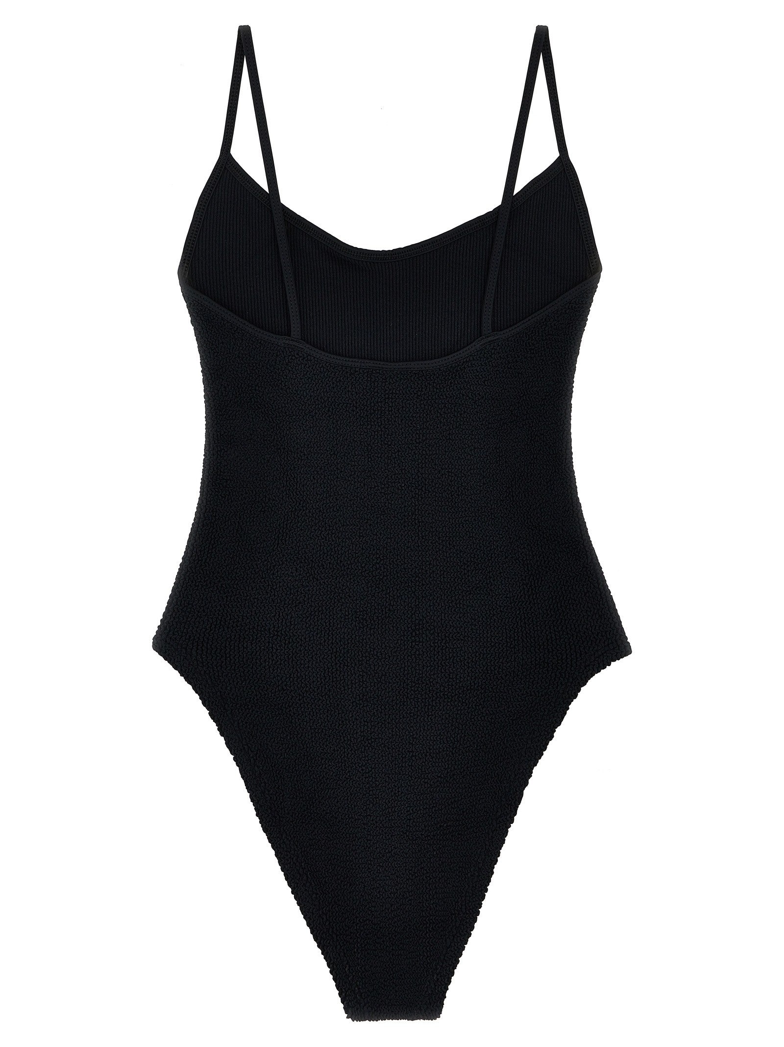Hunza G Pamela Swim One Piece Swimsuit Black