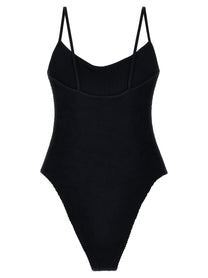 Hunza G Pamela Swim One Piece Swimsuit Black