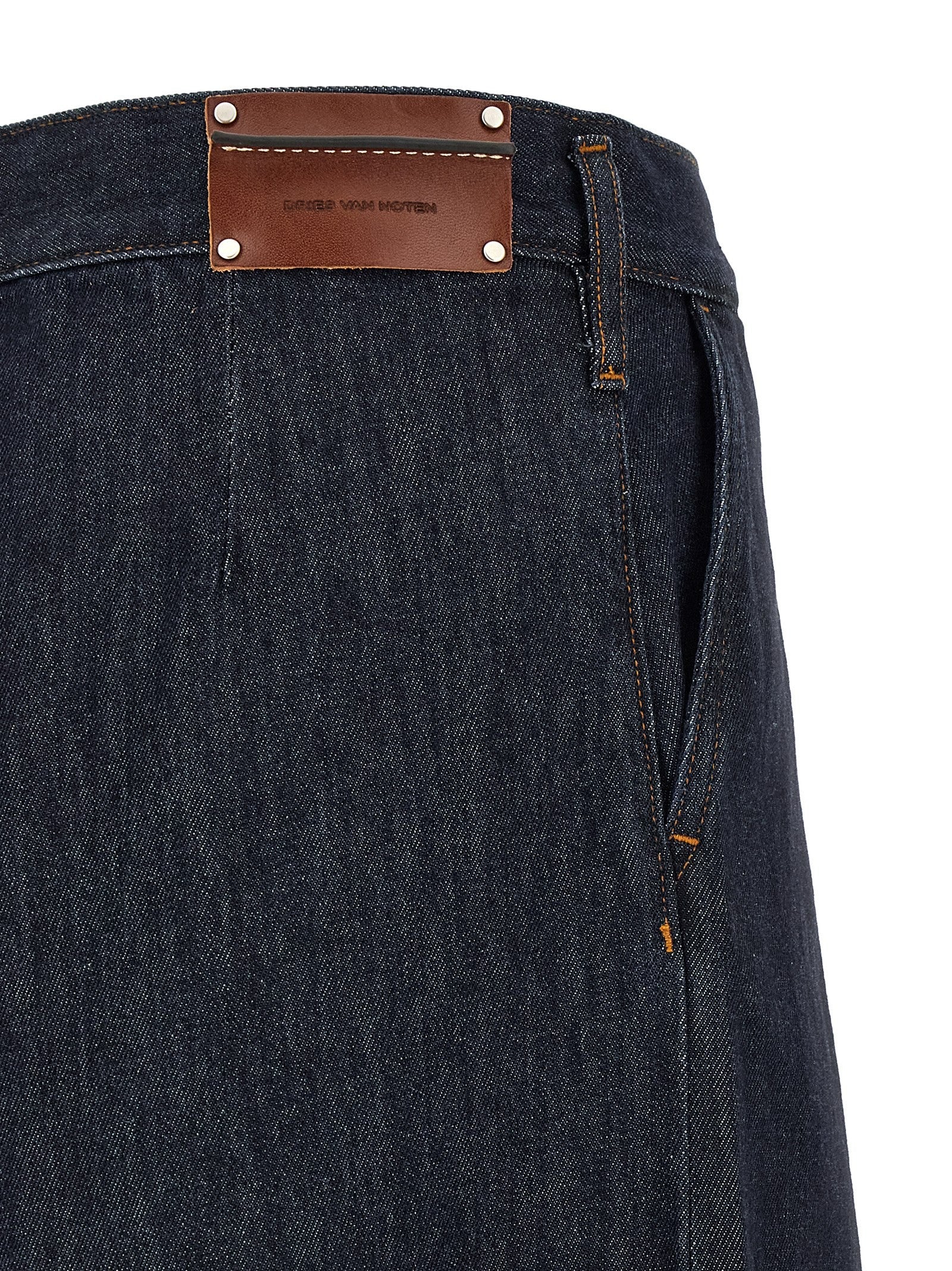 Dries Van Noten Pamplona Jeans Blue