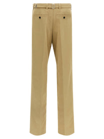 Prada Panama Old Cotton Pants Beige
