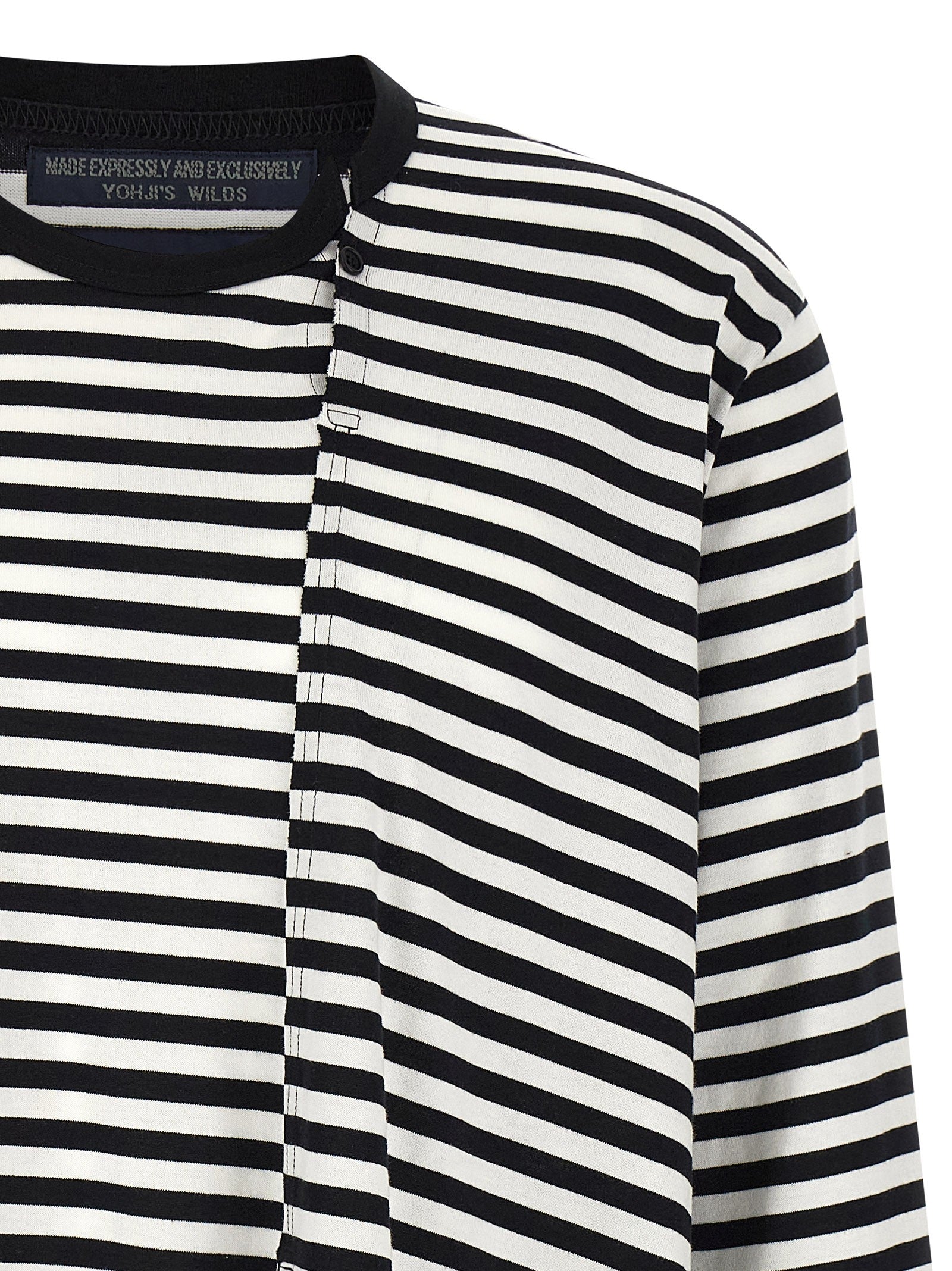 YOHJI YAMAMOTO Paneled Sweater White