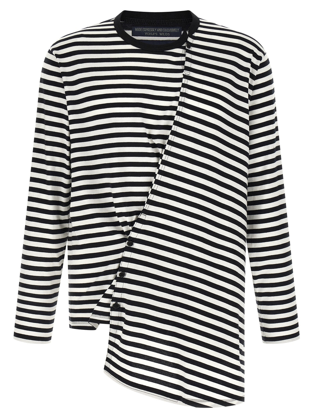 YOHJI YAMAMOTO Paneled Sweater White, view 2