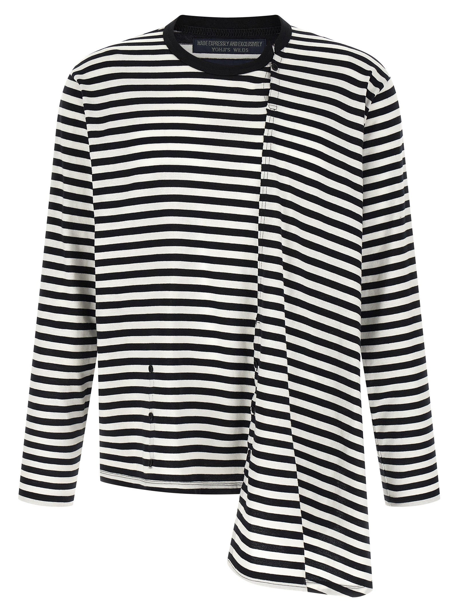 YOHJI YAMAMOTO Paneled Sweater White