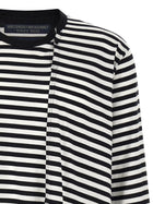 YOHJI YAMAMOTO Paneled Sweater White, view 4