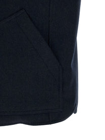 Brunello Cucinelli Paneled Vest Blue