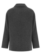 Rohe Pankou Closure Coat Grey, view 2