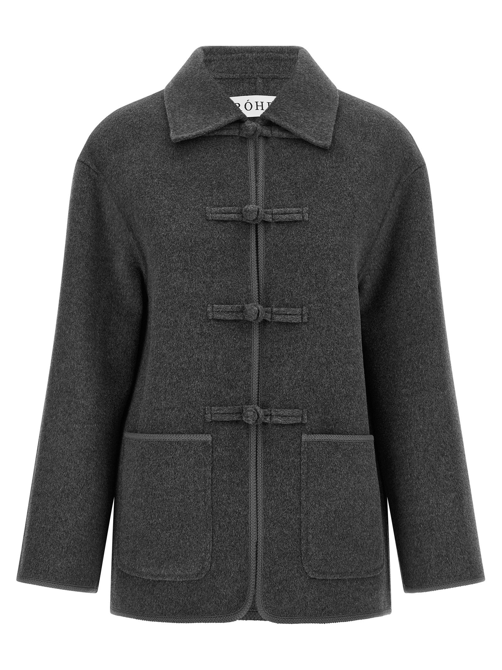 Rohe Pankou Closure Coat Grey