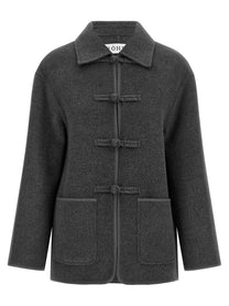 Rohe Pankou Closure Coat Grey