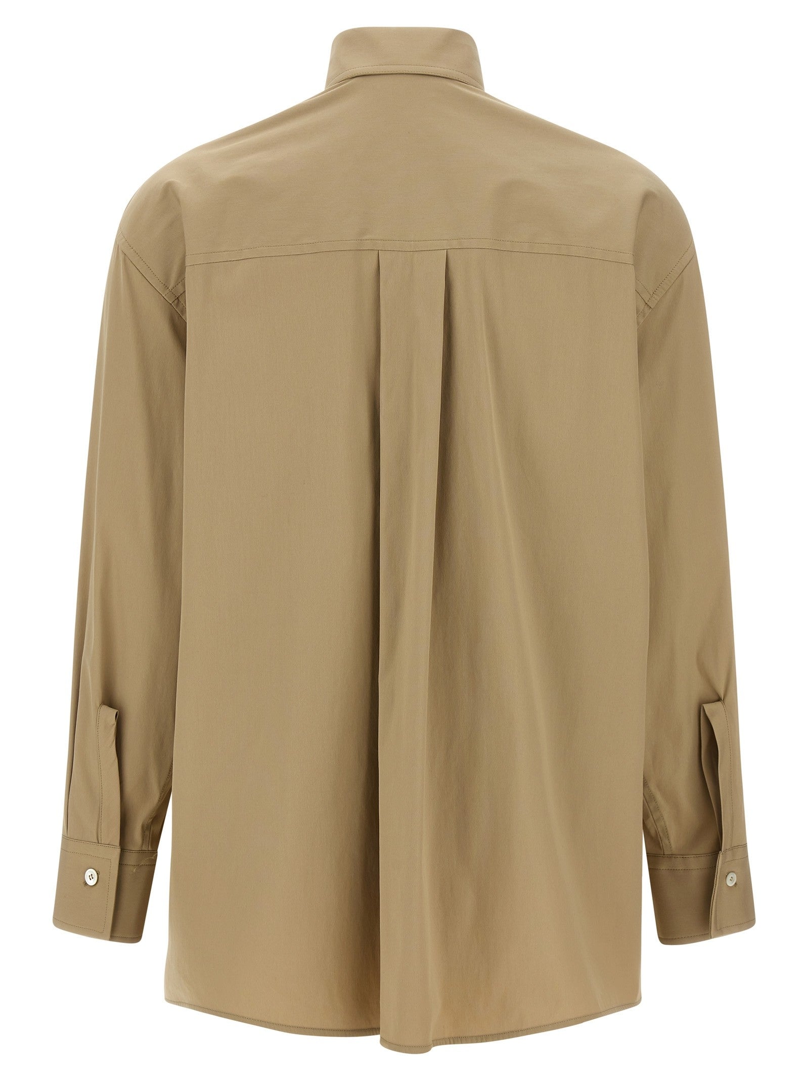 Ferragamo Pannelli Shirt Beige