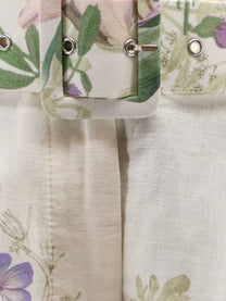 Charo Ruiz Ibiza Women's Pansy Cotton Blend Shorts White