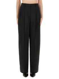 Michael Kors Women's Pantalone Gamba Ampia Black
