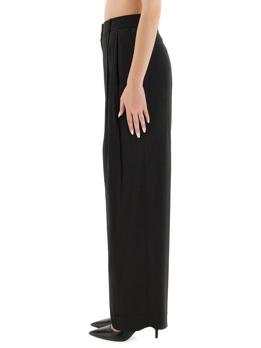 Michael Kors Women's Pantalone Gamba Ampia Black