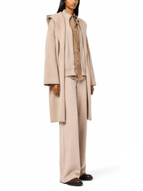 S MAX MARA Women's Wide Bali Trousers Beige, view 2
